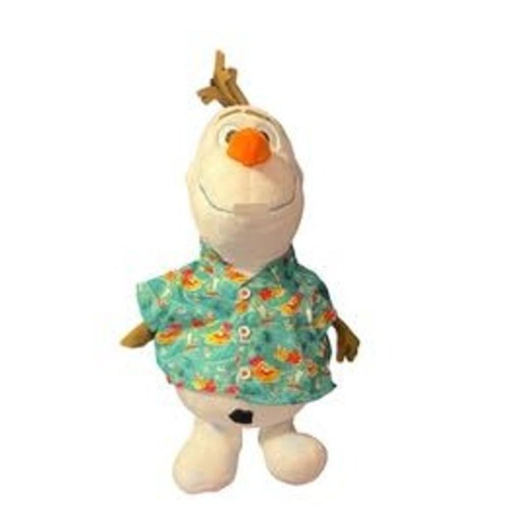 Build-A-Bear Workshop Disney Frozen Olaf Plush With‎ Shirt Preowned No Tush Tag